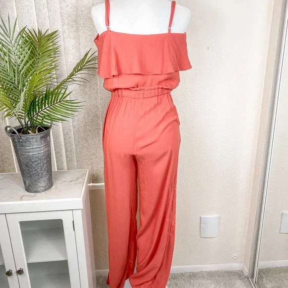 Ella Moss Stella Jumpsuit in Tulip Size Small - Picture 9 of 12